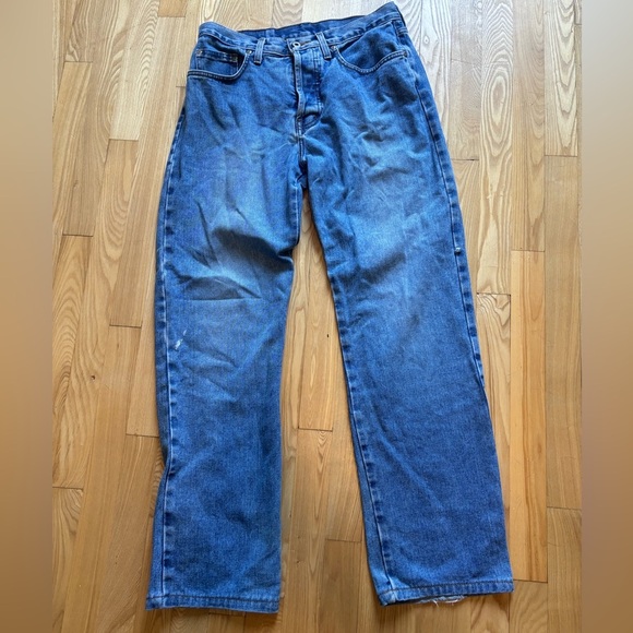 Bluenotes Relaxed Fit Men's Jeans in Blue - Picture 1 of 9